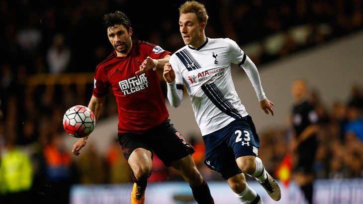 Tottenham Hotspur vs West Bromwich 1-1