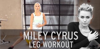 Miley cyrus ​work out