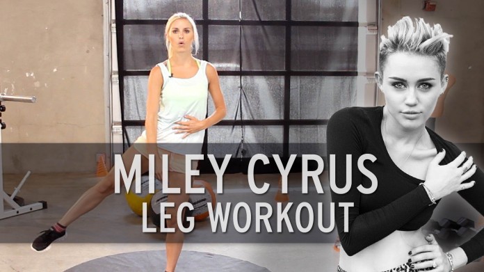 Miley cyrus ​work out