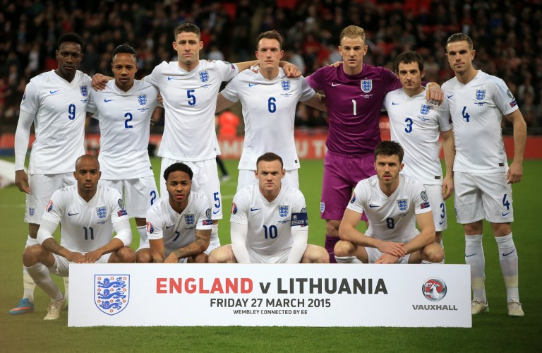ប្រទេស England បានចេញឈ្មោះកីឡាសំរាប់ Euro 2016