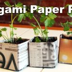 Feature – Newspaper Pots