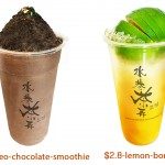 lemon-bomb & oreo-chocolate-smoothie