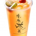 $1.8 plum lime green tea