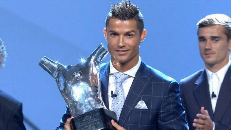 ឡើងឡូយ! Cristiano Ronaldoក្លាយជាកីឡាករឆ្នើមប្រចាំអឺរ៉ុប