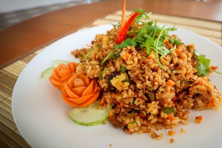 ងាយៗតែរសជាតិម៉ាអ៊ែម បាយឆាត្រីខ