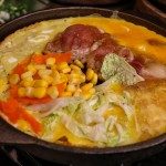 សាច់ចង្កាក់ពងទាបន្ទះដែក