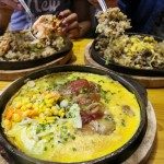 បាយឆាត្រឡប់គ្រឿងបន្ទះដែក