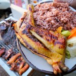 បាយសំរូបភៅមាន់អាំងជ្រក់