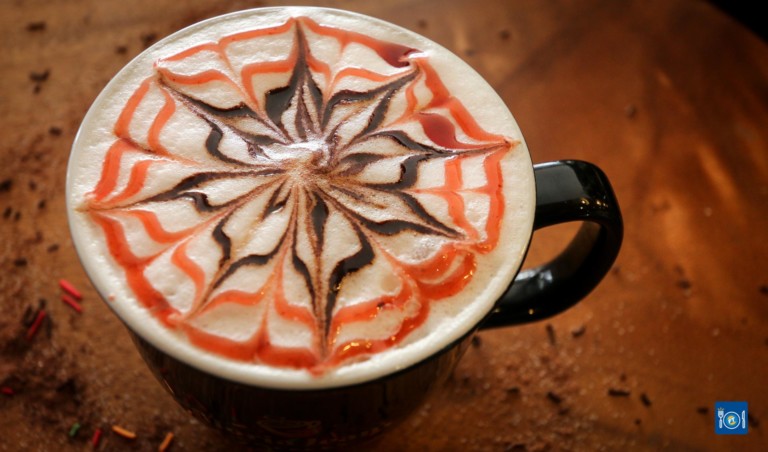 White Hot Chocolate - Gloria Jean's Coffees