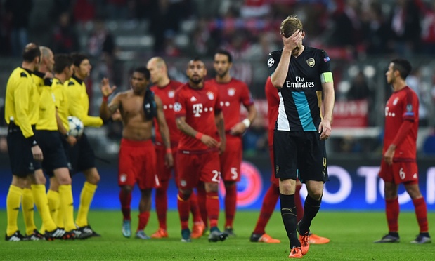 Bayern យកឈ្នះ Arsenal ចំណែក Real Madrid យកឈ្នះ Napoli