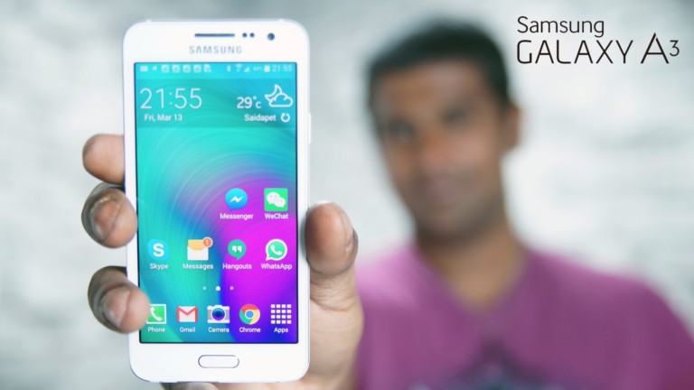 សាំ​ស៊ុ​ង​បង្ហាញ​ម៉ូ​ដែល Galaxy A3