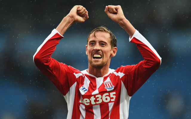 Peter Crouch រកបានគ្រាប់បាល់ទី 100 ក្នុងក្របខណ្ឌអង់គ្លេស