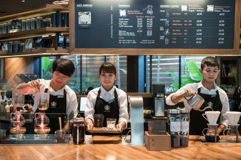 Starbucks Reserve Coffee Experience Bar