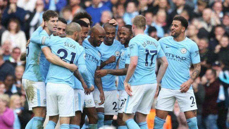 វីដេអូ Manchester City លត់​ Stoke City 7-2 យ៉ាង​ចាស់​ដៃយប់​មិញ