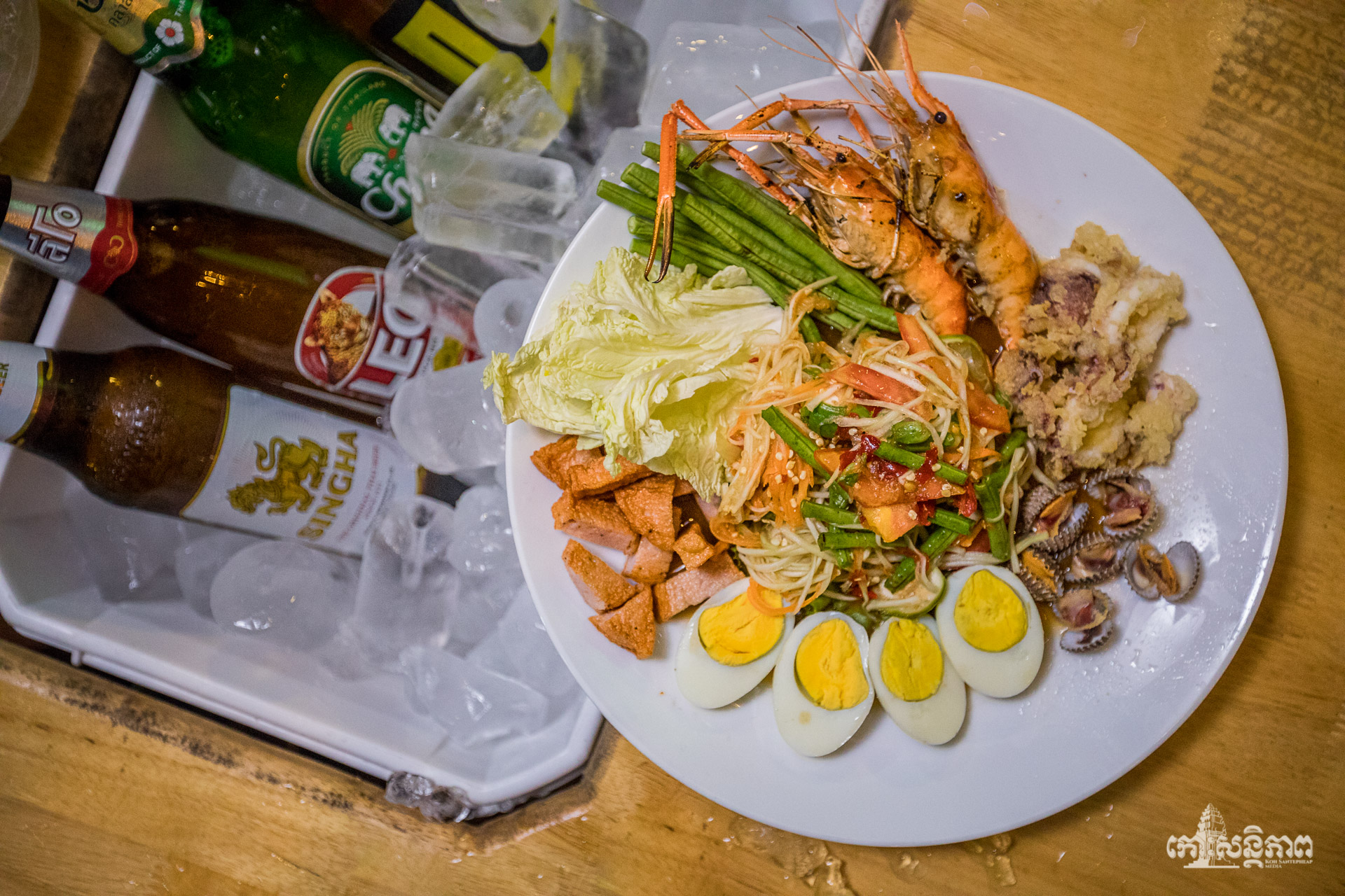 Seafood Zone KohSantepheap.TV