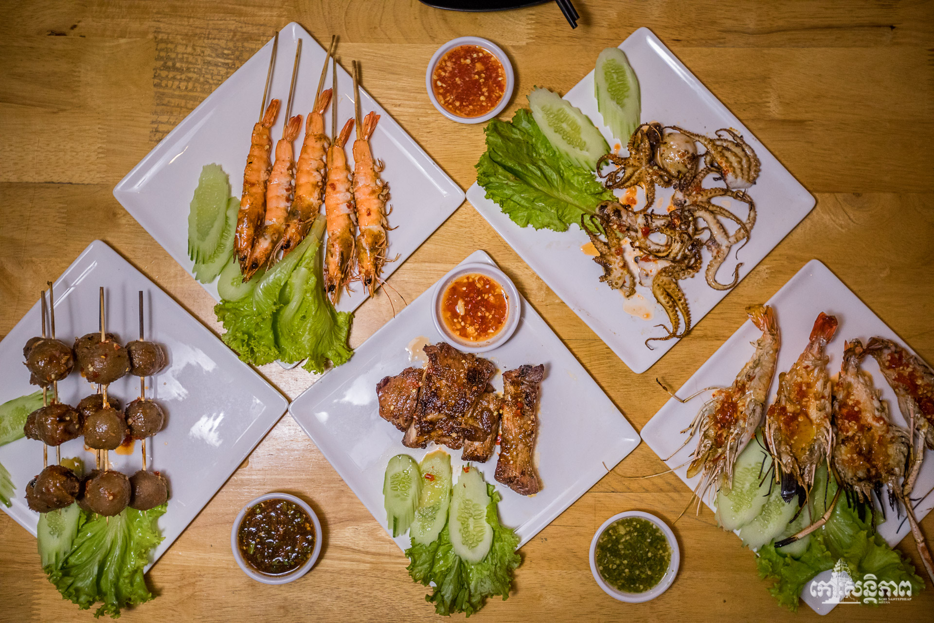 Seafood Zone KohSantepheap.TV