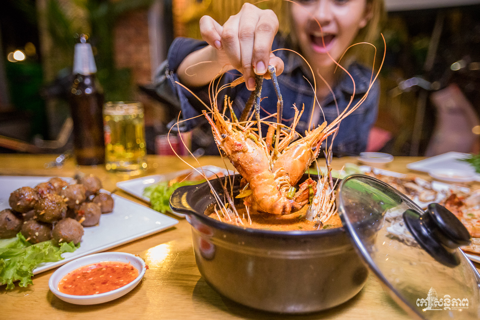 Seafood Zone KohSantepheap.TV