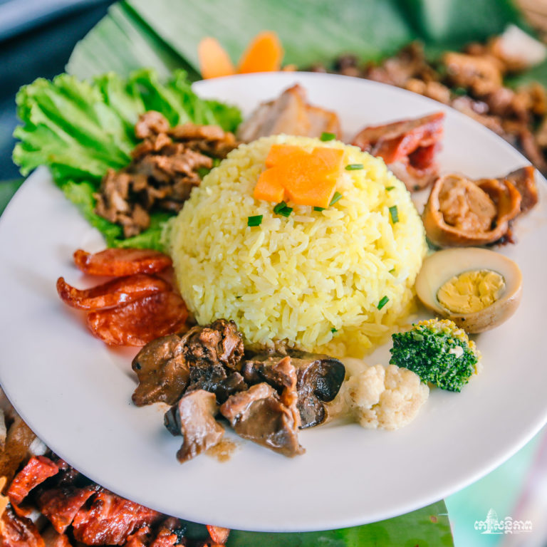 ម៉ាអ៊ែម! បាយមួយពេល ៨០០០៛ ញ៉ាំបាន៧មុខនៅកាហ្វេដី