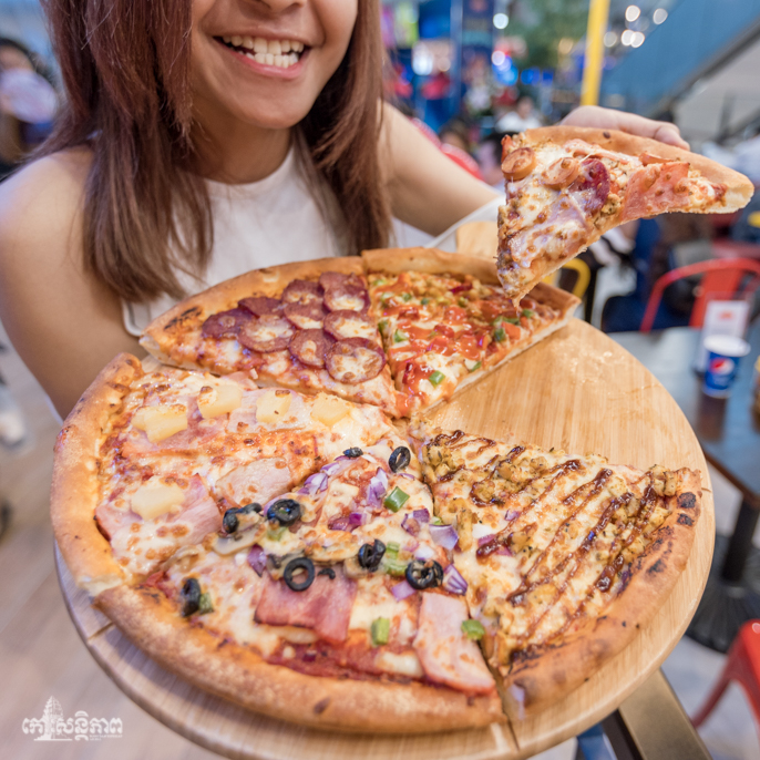 ហាង PEZZO Pizza Cambodia