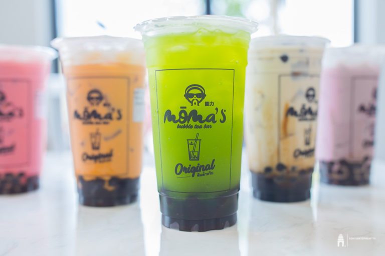 Moma’s Bubble Tea Bar ហាងភេសជ្ជៈថ្មីប្រេនល្បីមកពីប្រទេសថៃ កំពុងពេញនិយមខ្លាំង