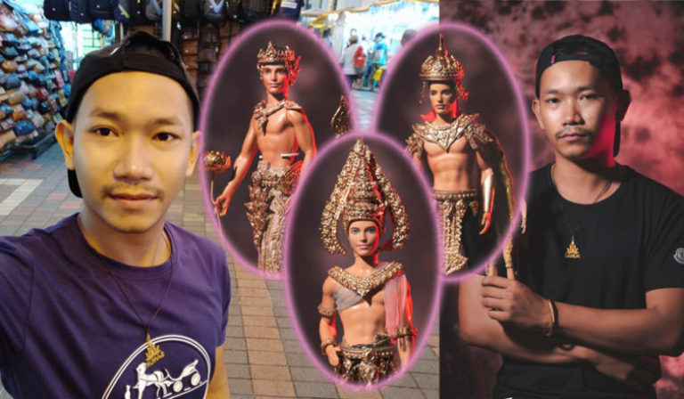 ចំណាយពេល និង​ជីវិត ដើម្បី​រចនា​ម៉ូត​សម្លៀក​​បំពាក់​បុរាណ​តុក្កតា