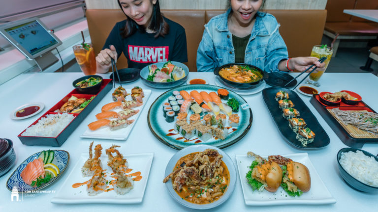 ចង់ញ៉ាំ Sushi មកហាង Genki Sushi ត្រូវចិត្តស្តូកហើយ មានបន្ថែមឈុតថ្មីៗច្រើនមុខទៀតណ