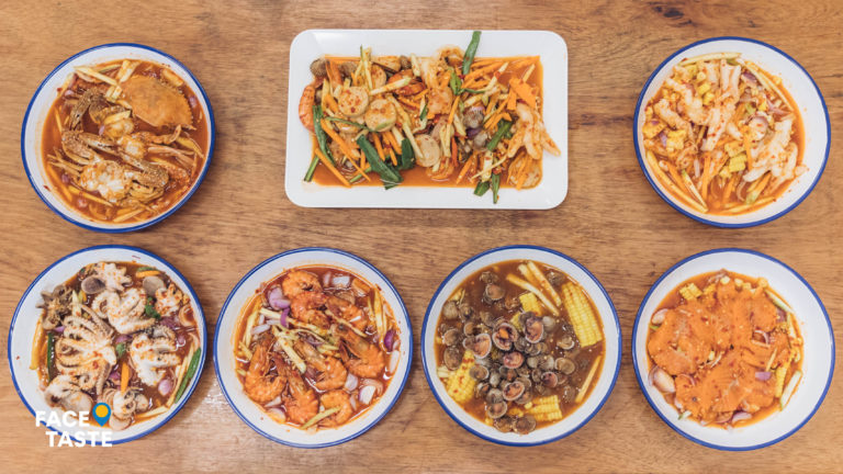 បើមិនបានសាក ដឹងតែនៅផ្ទះមិនសុខចឹងហ្មង ញាំស្វាយគ្រឿងសមុទ្រ គឺថាឆ្ងាញ់កប់មាត់តែម្ដង!