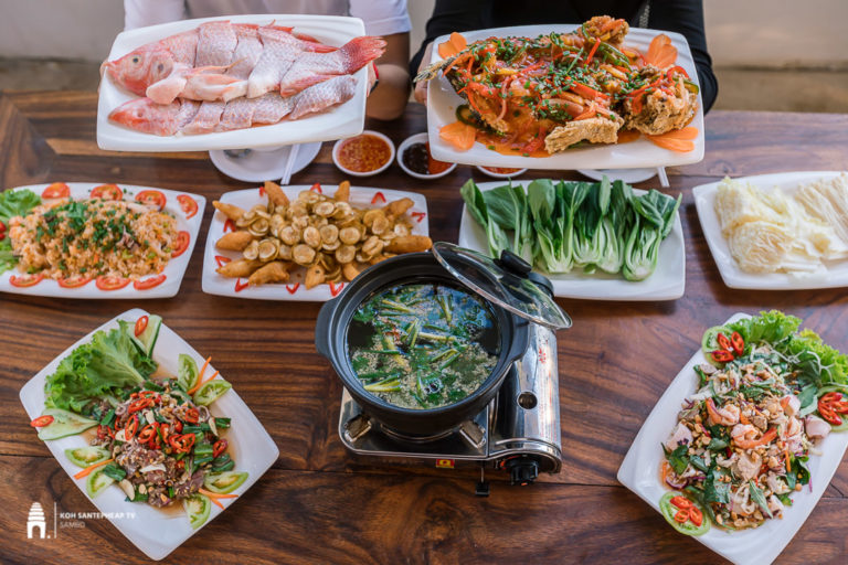 ម្ហូបសាមញ្ញ​ តែរសជាតិឆ្ងាញ់មិនធម្មតា​ និងមានអនាម័យ​ខ្ពស់ រួមជាមួយបរិយាកាស​ធម្មជាតិ​ មាននៅភោជនីយដ្ឋានរីវេីបេយ៍