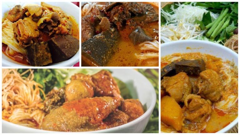 និយាយមែន! នំបញ្ចុកការីពេលរាត្រីនេះរសជាតិកប់ណាស់ អ្នកផ្សារដើមគរអ្នកណាមិនស្គាល់