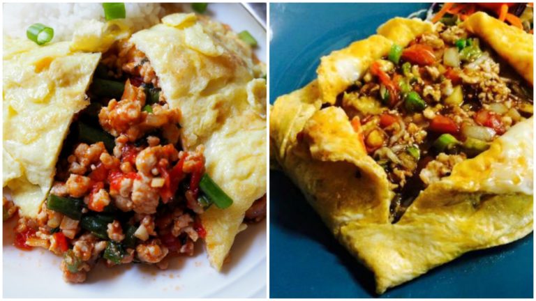 មុខម្ហូបថ្មី ប្លែក ពងចៀនញាត់ស្នូលបែបថៃ រសជាតិក៏ប្លែក នៅផ្ទះកុំភ្លេចសាកធ្វើញ៉ាំ