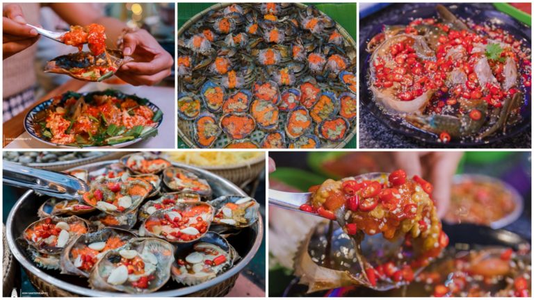 ឃ្លានក្ដាមជ្រក់ហិរៗ ញ៉ាំហើយហូរញើសតក់ៗ អាចមកកាន់ប៉ុន្មានហាងនេះបាន