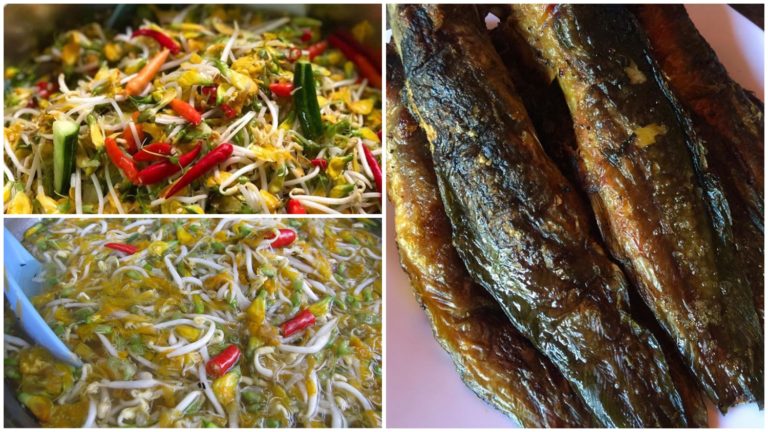 រៀនធ្វើជ្រក់ផ្កាស្នោ ទុកញ៊ាំផ្ទាប់ត្រីអណ្តែងស្រែអាំង រសជាតិនិយាយពីឆ្ងាញ់?
