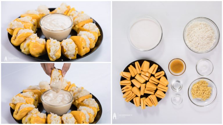 បង្អែមបាយដំណើបខ្នុរ ឆ្ងាញ់ហើយងាយក្នុងការធ្វើទៀត??