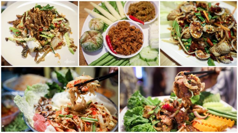 ស្រក់ញើស អណ្តាតឡើងកំដៅទៀតហើយជាមួយបុកល្ហុង និងម្ហូបពិសេសៗ ពីហាង ផ្ទះបាងកក??