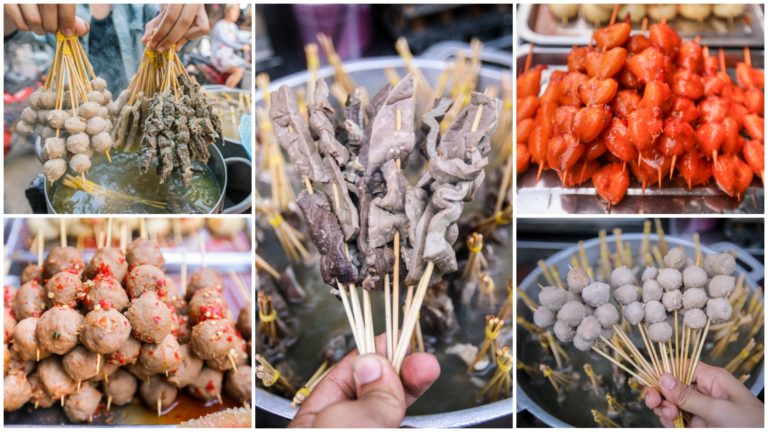 ប្រហិតស្ងោរ ផ្សារតូចទួលសង្កែនរណាមិនល្បីឆ្ងាញ់ និងត្រូវជាតិខ្លាំងជាមួយទឹកជ្រលក់ពិសេស??