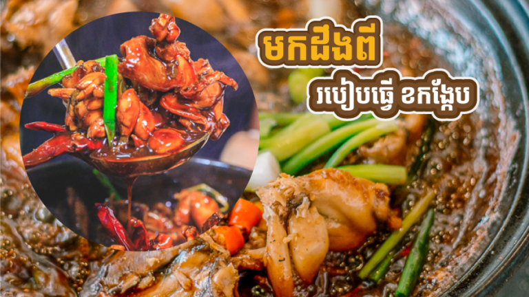 របៀបធ្វើ ខកង្កែប ទុកសារ៉េជាមួយបបរស ហុតបែកញើសខ្ចាយ!