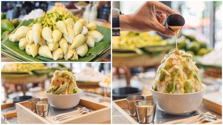 ទឹកកកឈូសផ្លែប័រ ផ្លែធុរេន ទំនងអស់ស្ទះឃើញហើយឃ្លានហ្មង?