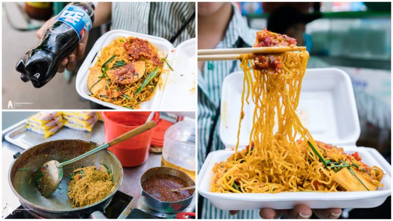 មីឆាដ៏ល្បី ញ៊ាំមិនឆ្ងាញ់ដូរយកលុយវិញ លក់ជាង១០ឆ្នាំហើយម៉ូយឈរចាំមិនដែលចេះស្ងាត់ម៉េច