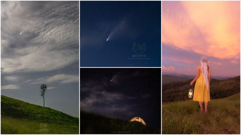 កម្រណាស់! ផ្កាយដុះកន្ទុយ Neowise F3 ថតបាននៅឧទ្យានជាតិវិរៈជ័យ បើចង់ឃើញនឹងភ្នែកទទេរម្តងទៀតត្រូវចាំយ៉ាងតិច៧០ជាតិ