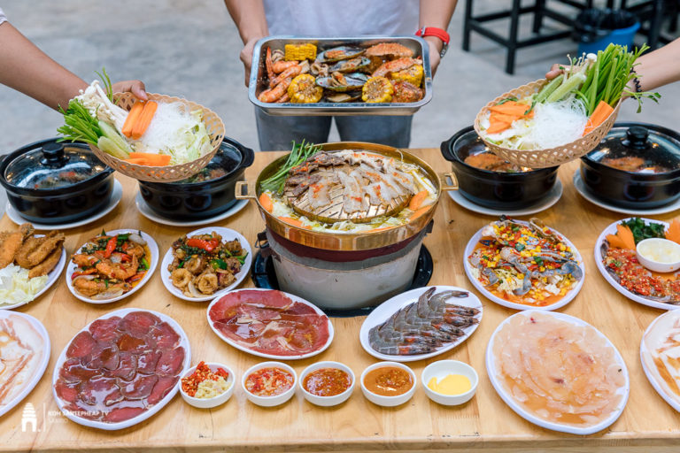 ប្រម៉ូសិនពិសេសទៀតហើយ ត្រៀមតែមាត់ញ៊ាំទៅកៈថៈសាច់អាំងបែបថៃ សាខាថ្មី(បឹងត្របែក) បញ្ចុះតម្លៃ១០% ចំនួន១០ថ្ងៃ