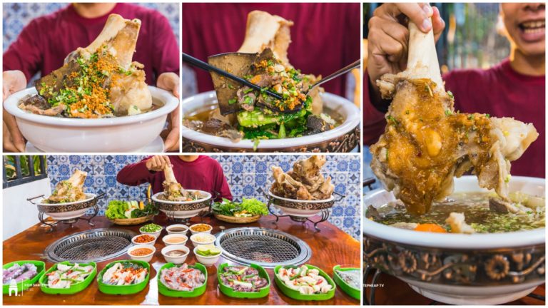 ព្រឹកទៅវត្ត ល្ងាចឌុបគ្នាមកហុតស៊ុបស្មងគោ ញ៊ាំសាច់អាំងប៉ូវកម្លាំងនៅហាង ហេងមែន សាច់អាំងទឹកកាពិ