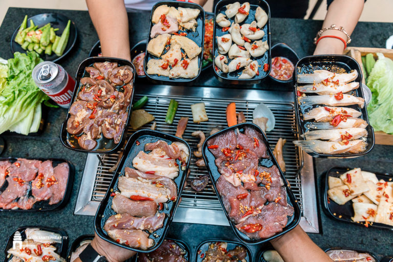រំលងមិនបាន គ្រប់ពេលដែលនឹកដល់សាច់អាំងទឹកកាពិ នោះគឺហាង Mini BBQ សាច់អាំងទឹកកាពិ