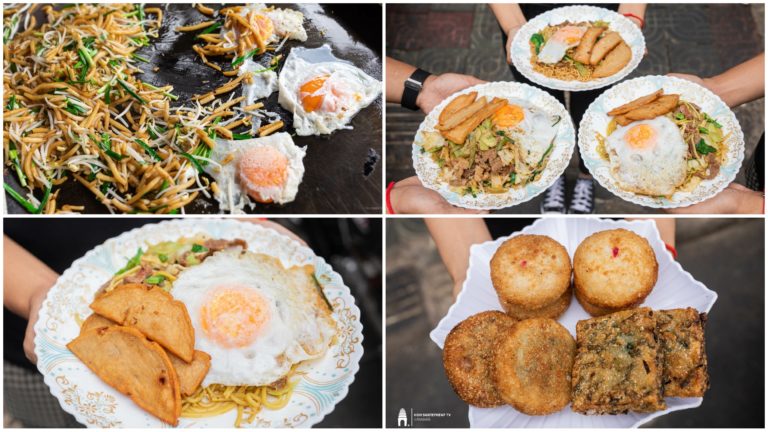 លតឆា នំគូឆាយឆ្ងាញ់លាក់ខ្លួនជាង៣០ឆ្នាំ ក្បែរសារមន្ទីជាតិ អ្នកដែលបានមកដល់ប្លុកនេះ គួរតែមកសាក?