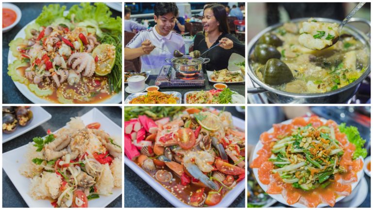ចង់ញ៊ាំម្ហូបអី! ស៊ុប បុកល្ហុង គ្រឿងសមុទ្រក្រឡុក គ្រឿងក្លែមគ្រប់ប្រភេទ មកកោះពេជ្រ រកហាង ឡាសែន ហេងហេង អត់ខ្វះចឹងហ្មង!