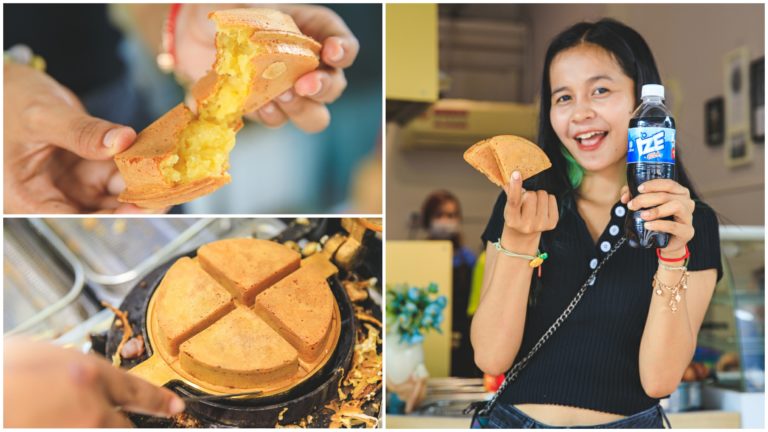 នំបីជ្រុង មួយ១៥០០៛ រសជាតិឆ្ងាញ់ប្លែកមានតែមួយគ្មានពីរ?