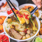 នំបញ្ចុកស្រុះ 2 រសជាតិ