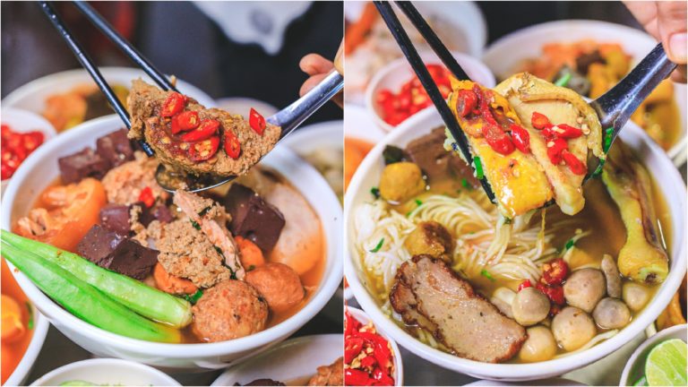 ម៉ូយៗ នំបញ្ចុកស្រុះ ២រសជាតិ (អុីស្រីពៅសម្លក្តាម ផ្សារបឹងកេងកង) ពេលនេះប្ដូរទីតាំងថ្មីហើយណា​ ចង់ញ៉ាំអាចកុម្ម៉ង់បាននៅទីតាំងថ្មី