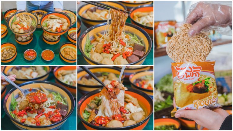 ល្បី៦ឆ្នាំហើយ ធ្លាប់បានញ៉ាំរឺនៅ? នំបញ្ចុកដុះផ្សិត ដ៏ល្បីនៅម្ដុំសាលាព្រះស៊ីសុវត្ថិ រសជាតិពិសេសជាប់ចិត្ត