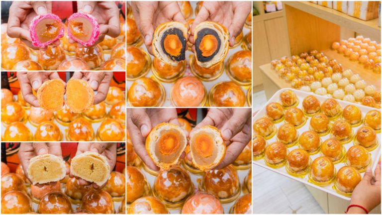 ចង់បាន​ នំសែនព្រះខែ​ ​ច្រេីនជម្រេីស​ រសជាតិដេីមពីតៃវ៉ាន់​ មកហាង​ Amami Bakery​ អត់ខ្វះទេ​ អ្វីក៏មានដែរ?