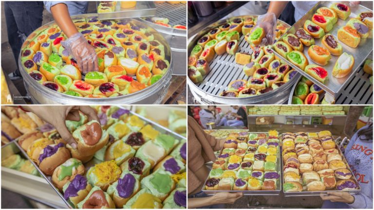 នំប៉័ងអាំង នំប៉័ងចំហុយ ៩រសជាតិ ញ៉ាំក្ដៅៗជក់មាត់ជាប់ចិត្ត?